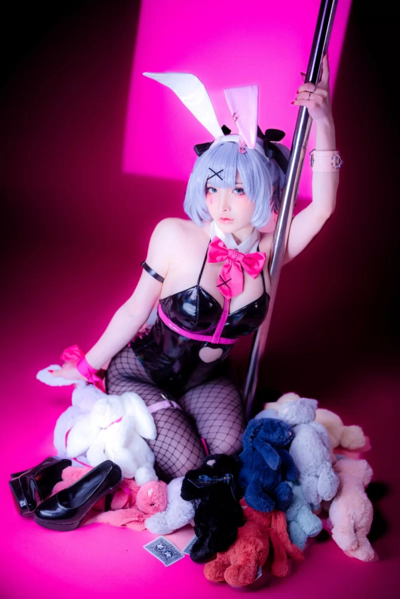 国产coser fantasy factory小丁初音兔子洞【53p+600m】