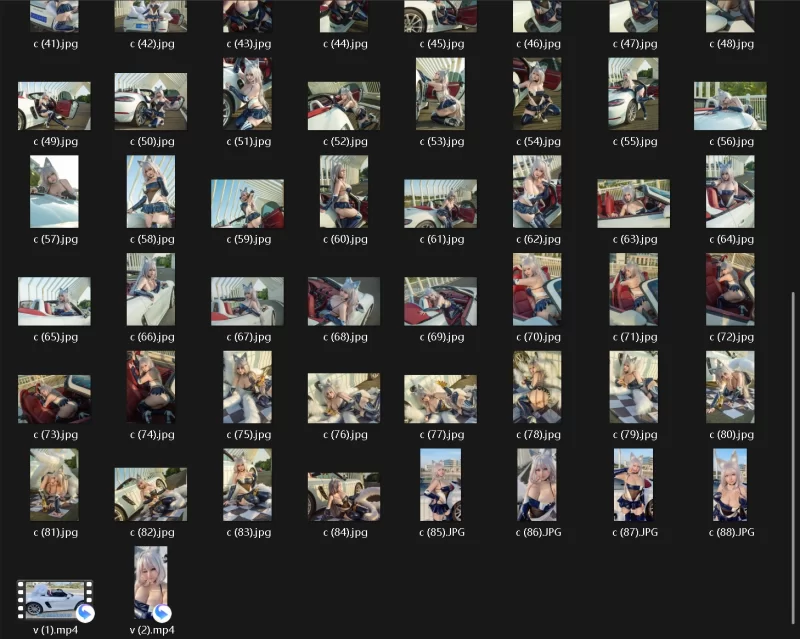 高颜值美女 [KANEKO_咔喵]八套写真【616p25p+6.67g】