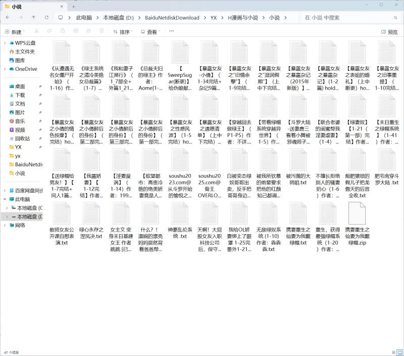 绿帽绿奴 NTR小说合集【+9m】