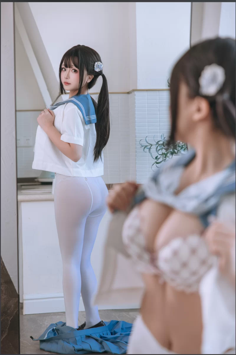 国产coser [COSPLAY]日奈娇(椎名莜) NO.200 – JK学妹【181P+1.6G】