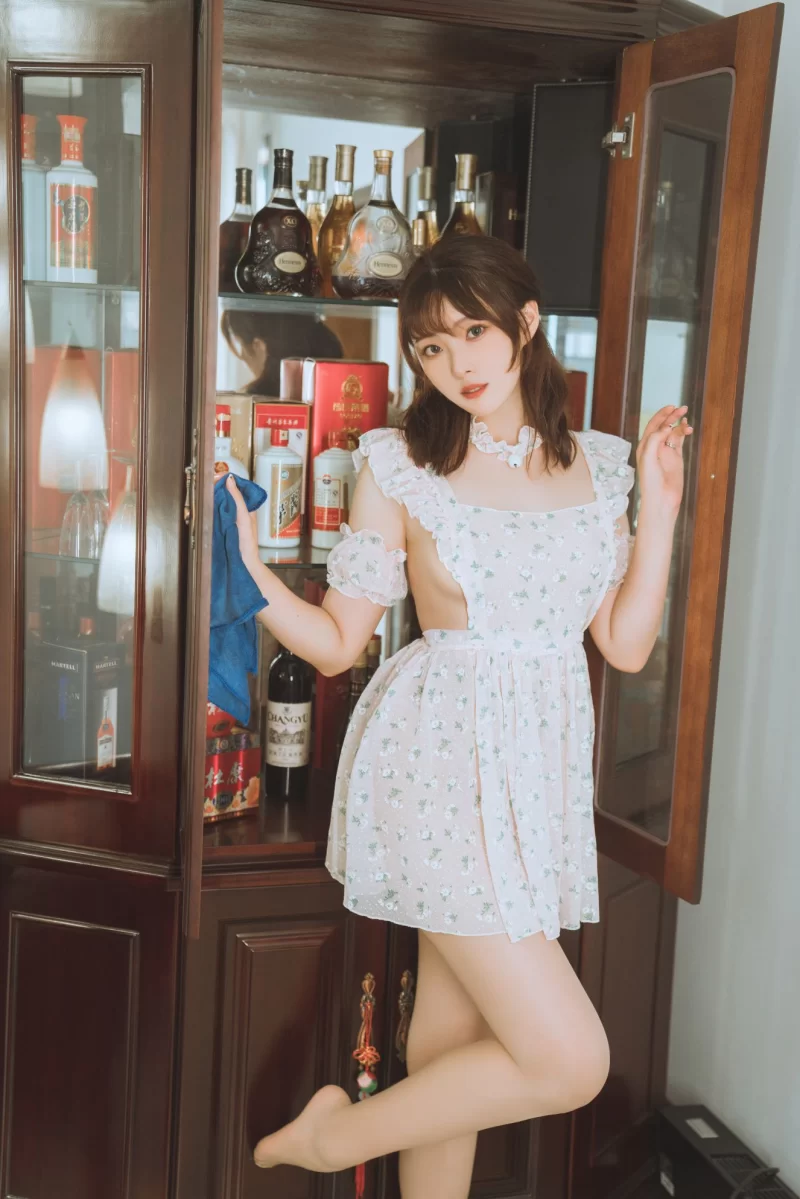 Cosplay Natsuko夏夏子 Vol.063 碎花围裙[55P1V-782MB ][百度网盘]【55P1V+782M】