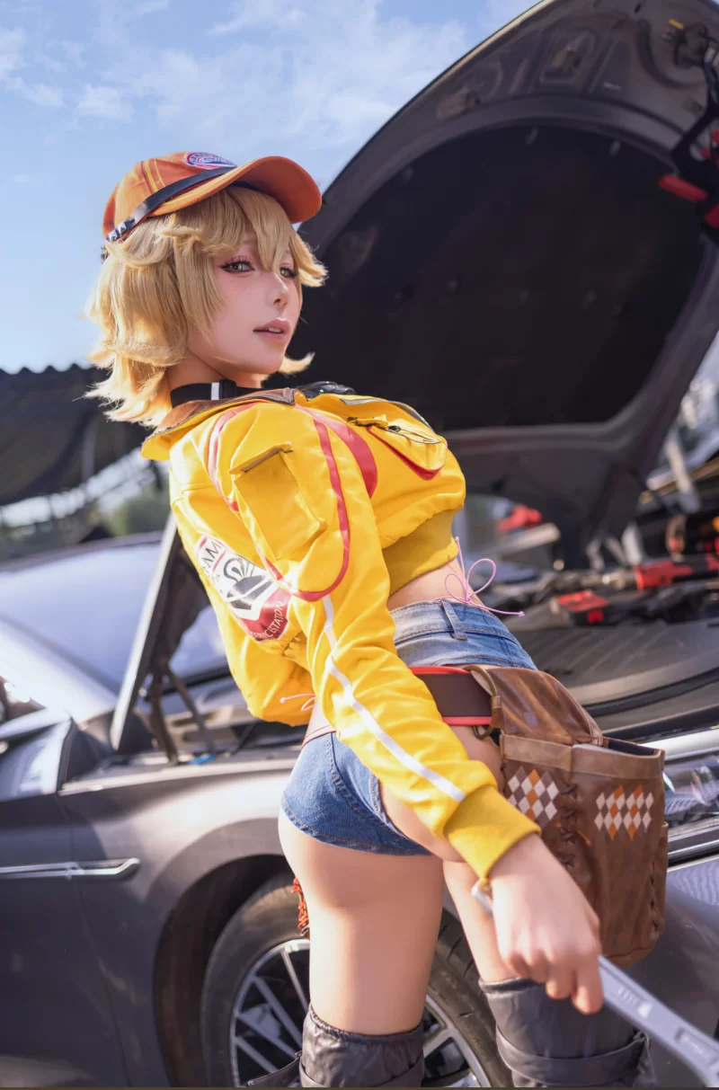 国产coser 黏黏团子兔 – (咬一口兔娘) 25年03月 FF15-希德妮奥拉姆【95P1V+1.6G】