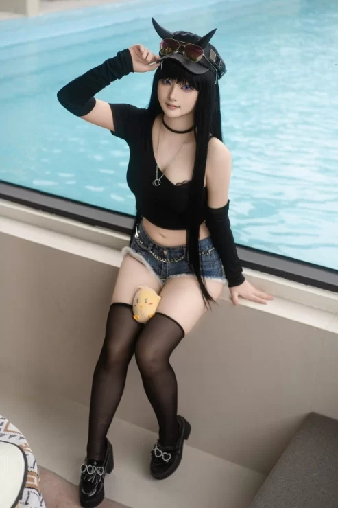 国产coser 屿鱼 - 能代 レクリエーション ver 40P+2V-1.11G【40P+2V+1.11G】