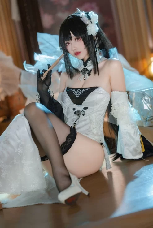 国产coser 大大卷卷小卷 - 碧蓝航线 镇海原皮 24P-347M【24P+347M】