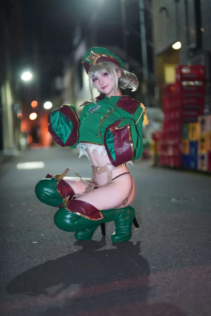 Cosplay 幼愛youmeko Vol.016 小琪舞豹式装甲 [41P-8V-1.26 GB][百度网盘]【41P8V+1.26G】