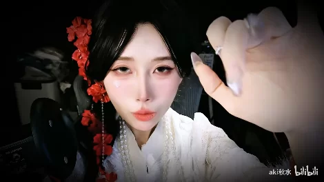 ASMR 秋水_双人视角_采耳_孔雀鱼_视觉触发超舒服【1v+279m】