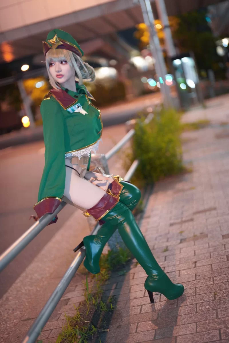 Cosplay 幼愛youmeko Vol.016 小琪舞豹式装甲 [41P-8V-1.26 GB][百度网盘]【41P8V+1.26G】