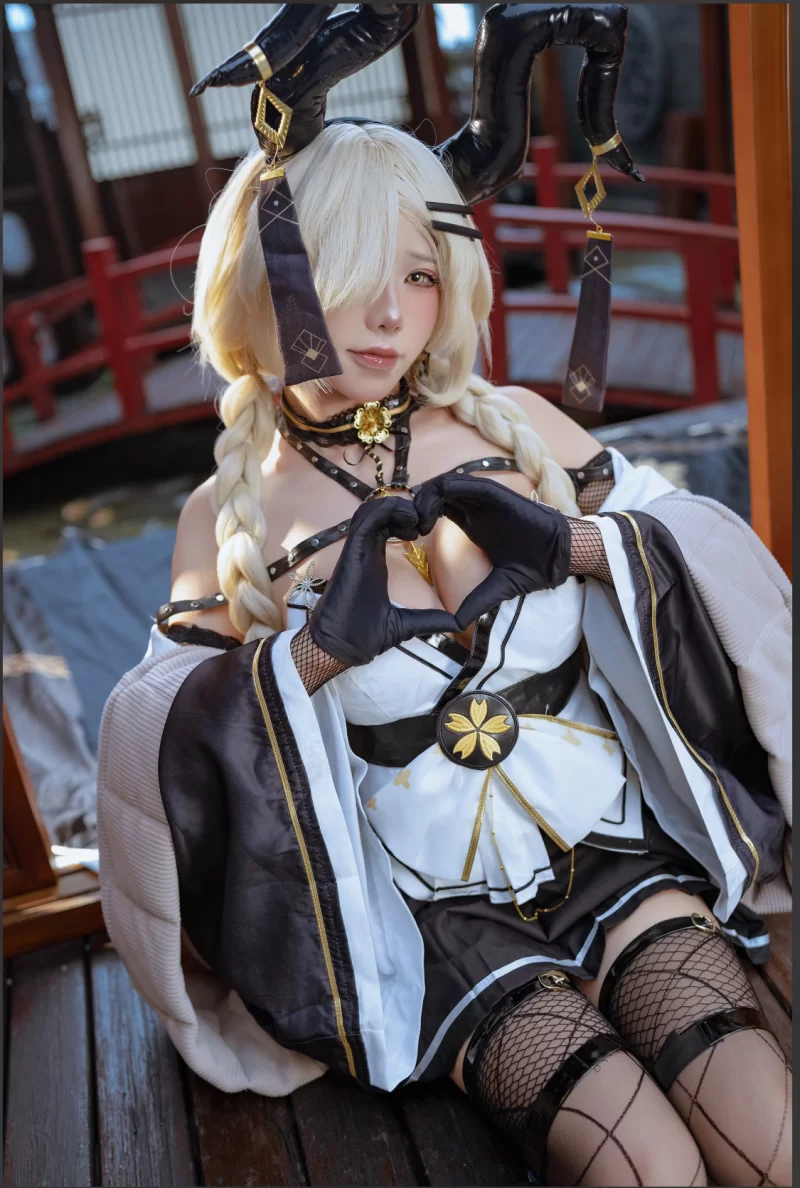 国产coser 黏黏团子兔 – (咬一口兔娘) 25年03月 须臾望月抄 尾张【121P+1.6G】