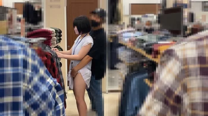 日韩AV [自购]巨乳店員に無許可おっぱい-美乳巨乳【1V+1.2G】