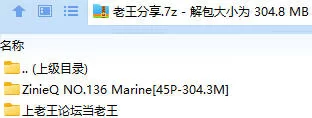 福利姬 ZinieQ NO.136 Marine【45P+304.3M】