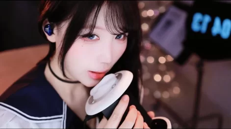 ASMR 妮有柿_湿润舔耳呼气_是久违的麻酥酥【1v+86m】