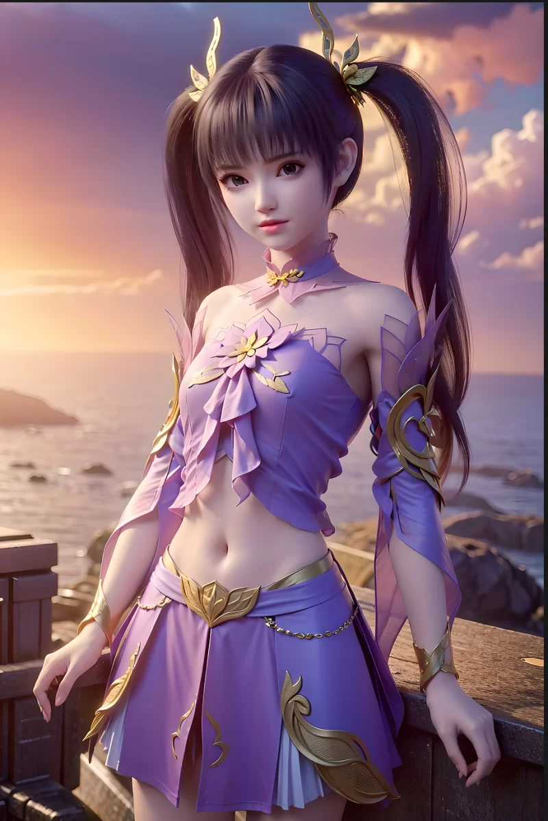 动漫 双马尾加攻速，紫妍萝莉合集【633P+2.7G】