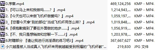 ASMR [汉化音声]小穴越是被人当成真人飞机杯来用就越能受【1+500M】