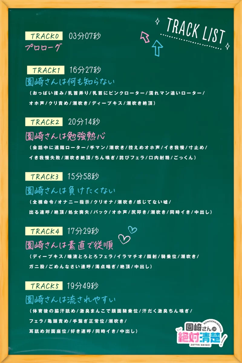 ASMR RJ01310751[简体中文版]圆崎同学绝对是清纯的!【4+2.11g】