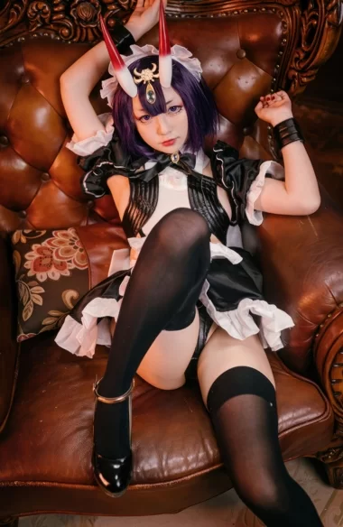 Cosplay 花铃 NO.67 FGO 酒吞童子 女仆【72P+120m】
