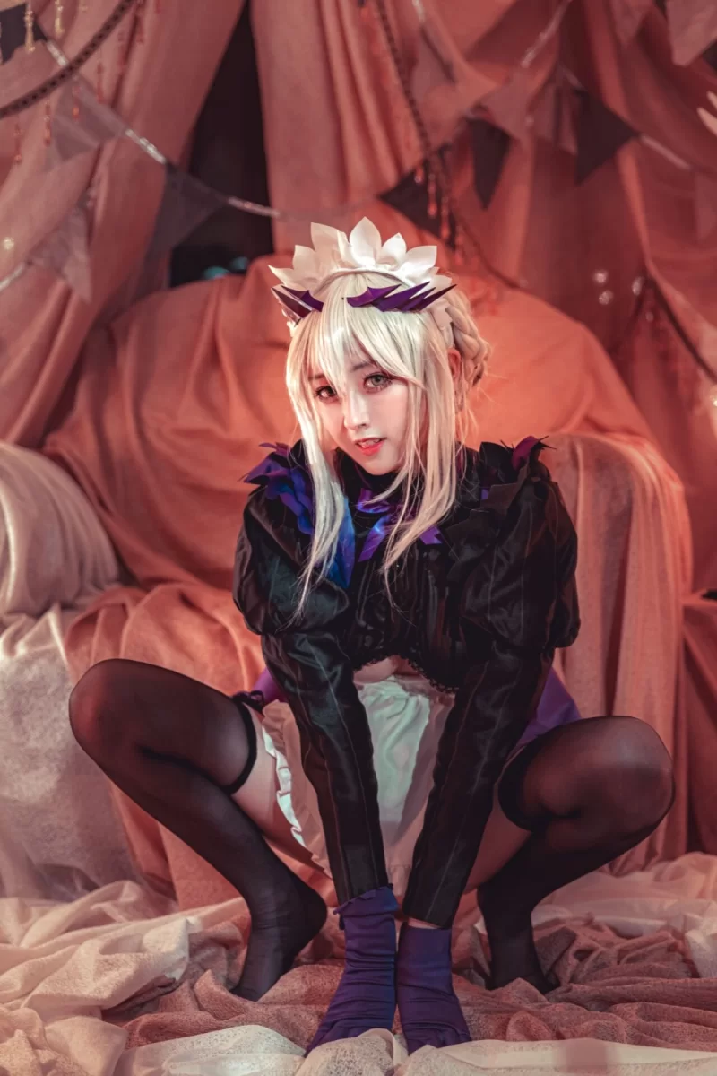 国产coser 冬马路纱－黑枪呆 [40P1V-686MB]【40P1V+686M】