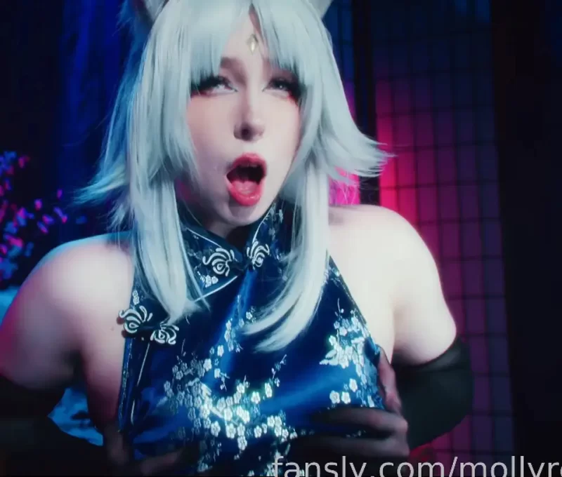 少妇 ⭐优-全-帮搬✅欧美极品cos女神-红狼莫莉（mollyredwolf）-最【1V+3.2GB】