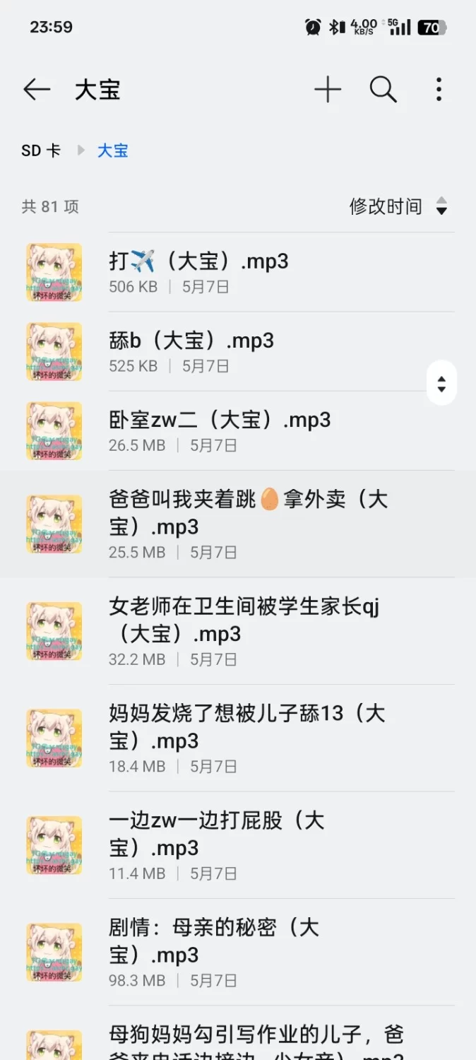 ASMR 推特cv大宝音声72个大合集（72v+1.28g）【72v+1.28g】