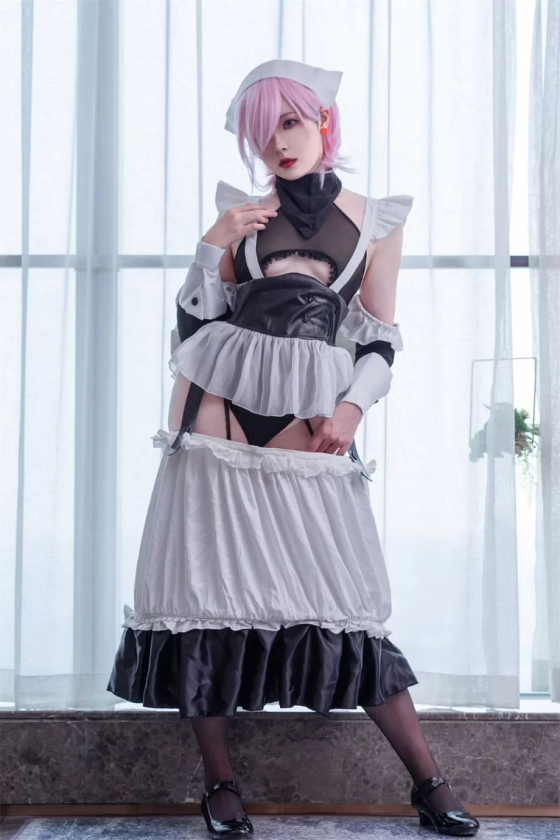 国产coser Natsuko夏夏子 – 宫本武藏女仆 [38P-276M]【38P+276M】