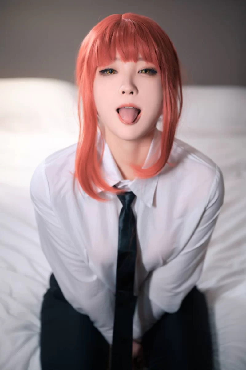 国产coser Quan冉有点饿 电锯人 玛奇玛[22P-169.1M]【22P+169M】