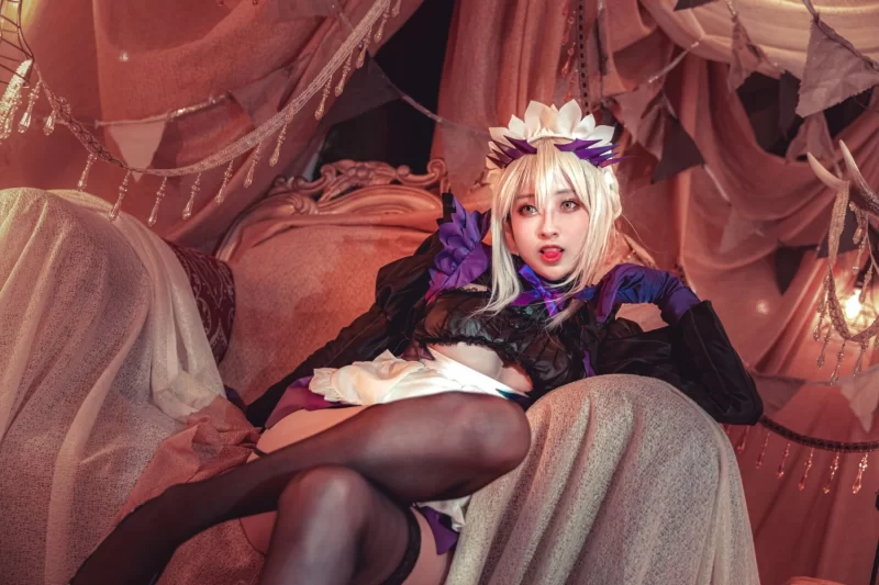 国产coser 冬马路纱－黑枪呆 [40P1V-686MB]【40P1V+686M】