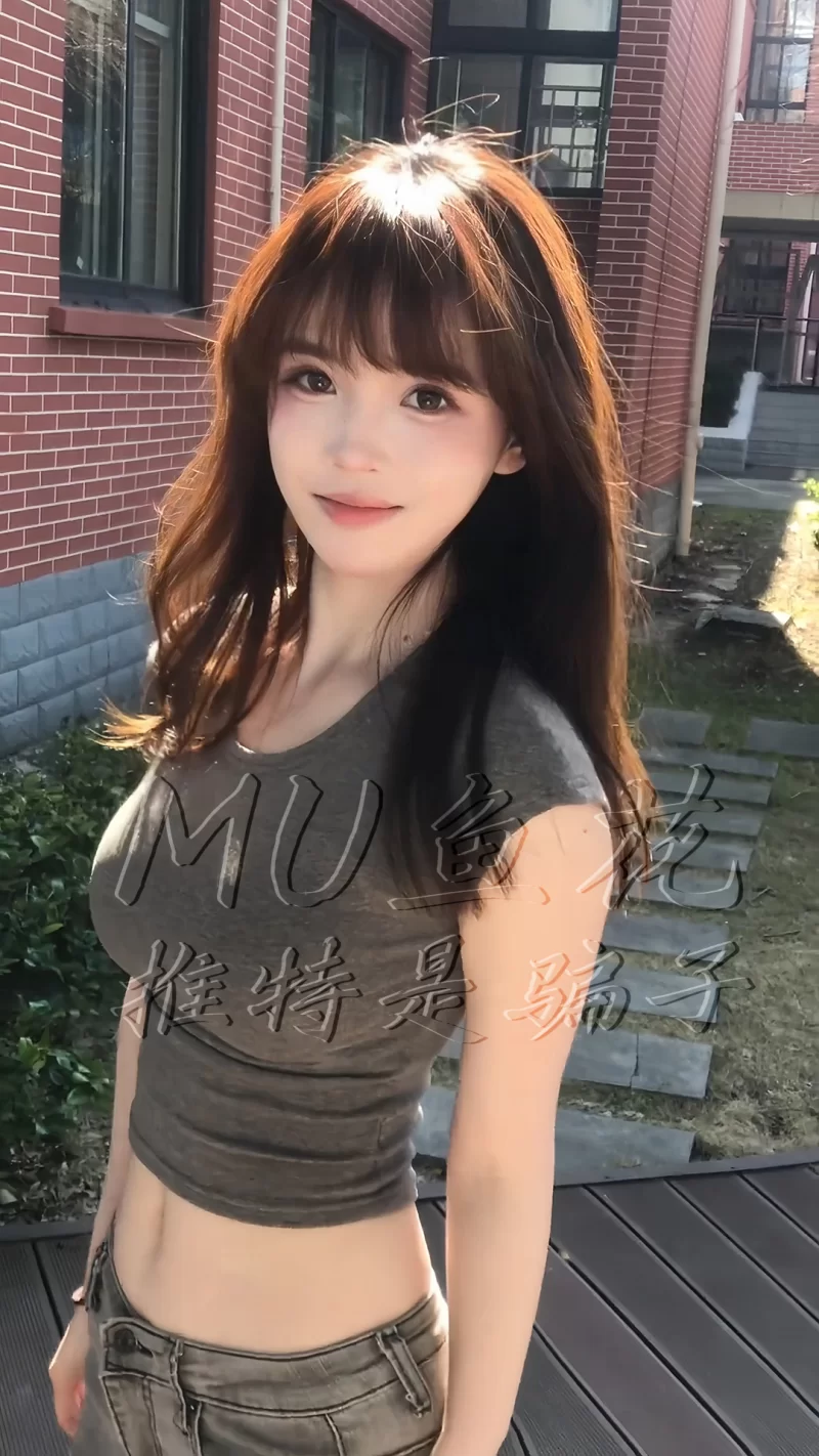 明星换脸 [MU鱼花出品]高颜值网红女大·小尼 口交颜射AI 反差预览11P【12P+28.8M】