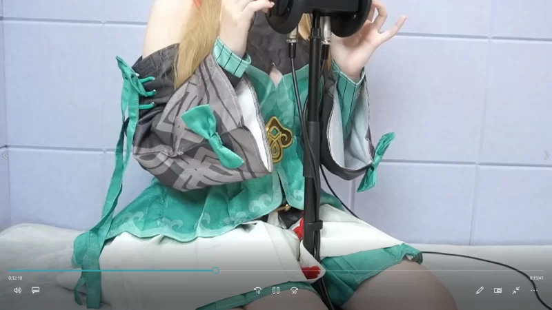 ASMR くもの上ユメミ的一些关于崩坏和原神cos的asmr【4v+4G】