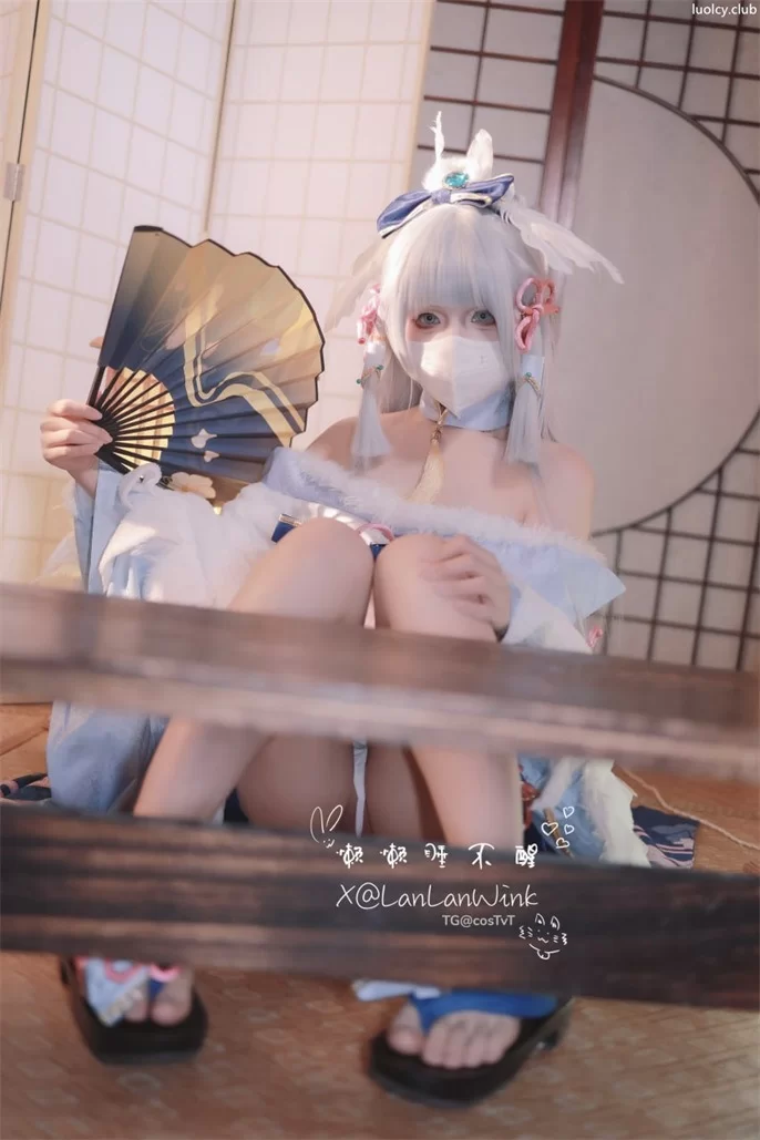 福利姬 懒懒睡不醒 – [门槛福利] 已复出 22分钟 3套 Cos[神里凌华+花火]【47P6V+2.11G】