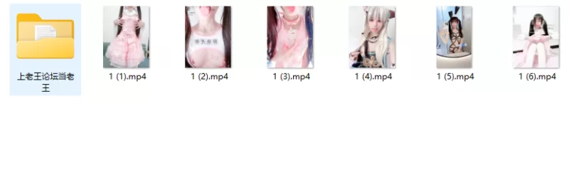 福利姬 [小雯宝]双马尾JK少女白虎萝莉自慰白丝【6v+1.04G】