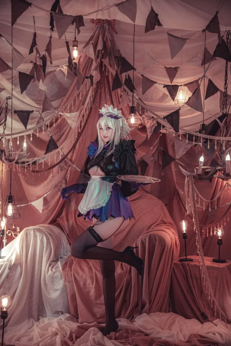 国产coser 冬马路纱－黑枪呆 [40P1V-686MB]【40P1V+686M】