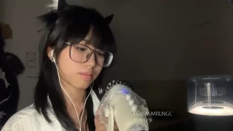 ASMR 小0觉觉猪 胶棒 笔 木勺 板【1v+97m】