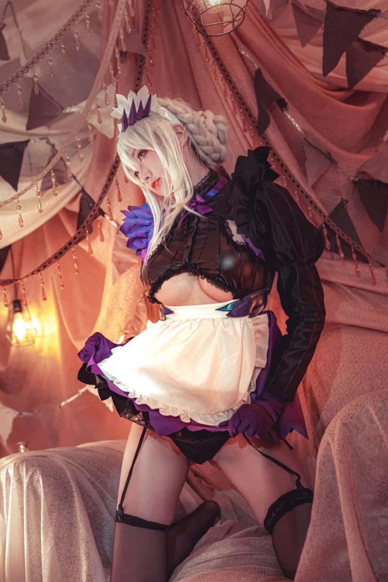 国产coser 冬马路纱－黑枪呆 [40P1V-686MB]【40P1V+686M】