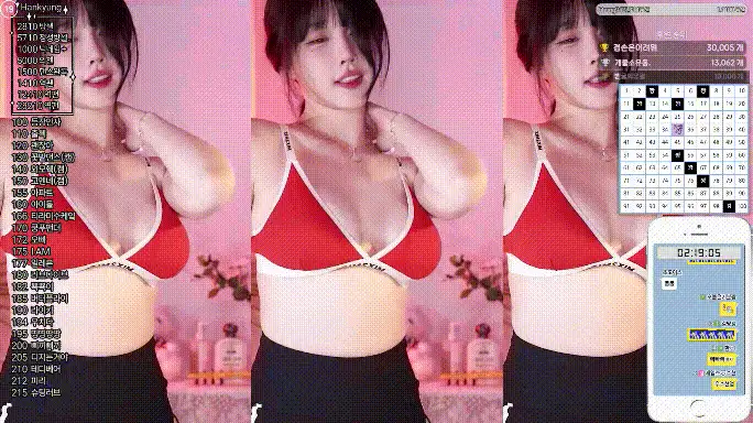 日韩主播 [自录]韩国美女主播BJ woohankyung（rud9281）4月热舞【15v+2.8g】