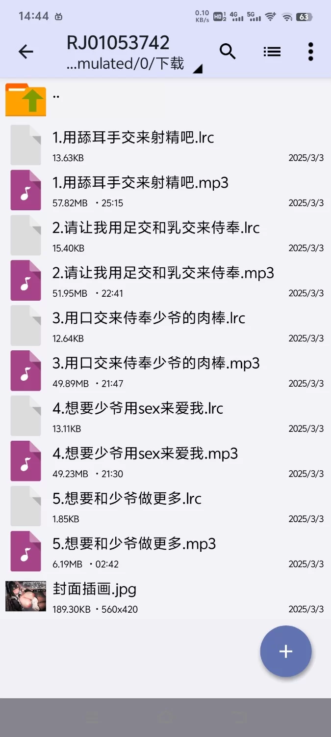 ASMR RJ01053742，柚木燕（柚木つばめ），汉化（日语音频+简体中文字幕）【5mp3+215mb】