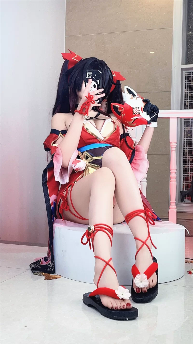 国产coser 冉冉不甜v - 崩坏星穹铁道花火正片 自拍【43P+507MB】
