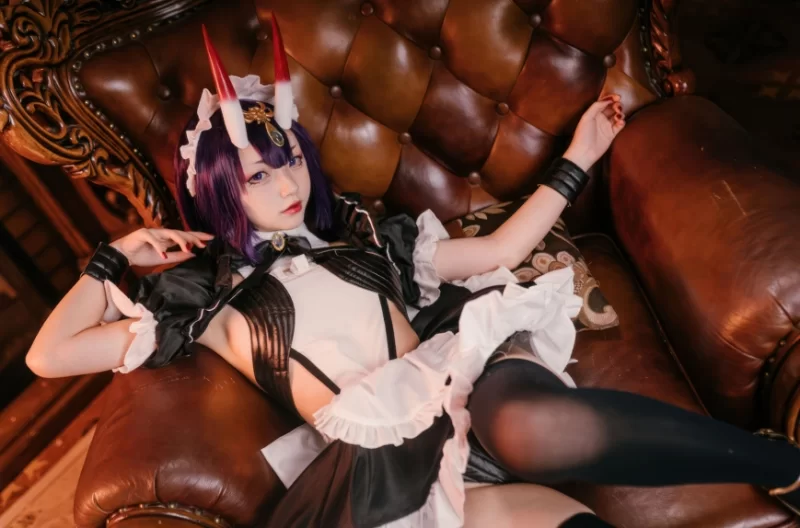 Cosplay 花铃 NO.67 FGO 酒吞童子 女仆【72P+120m】