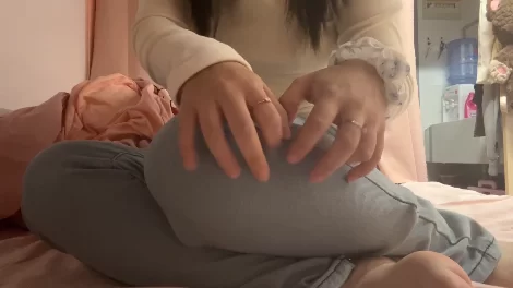ASMR 小也睡不醒 紧身浅蓝色牛仔裤刮擦【1v+164m】