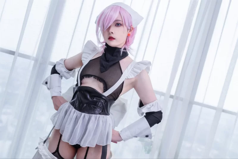 国产coser Natsuko夏夏子 – 宫本武藏女仆 [38P-276M]【38P+276M】