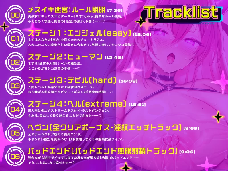 ASMR [简中][自慰辅助音游]撸管音!雌性高潮迷宫～就连前【6+2.04G】