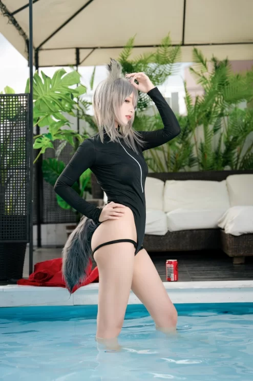 国产coser 切切celia - 明日方舟 红 28P+1V-459M【28P+1V+459M】
