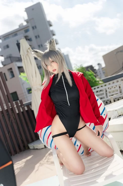 国产coser 切切celia - 明日方舟 红 28P+1V-459M【28P+1V+459M】