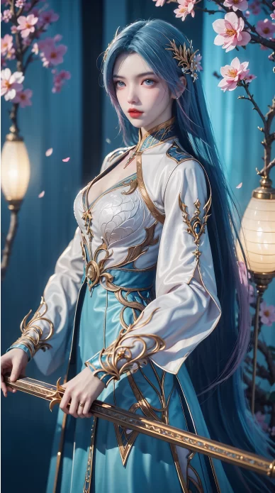 唯美 绝世唐门-王秋儿（清折图包）【56p+1g】