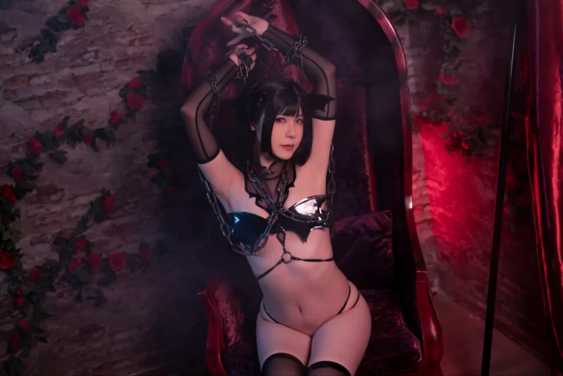 国产coser Quan冉有点饿 恶堕小恶魔 [20P 273MB]［百度云］【20P+273MB】