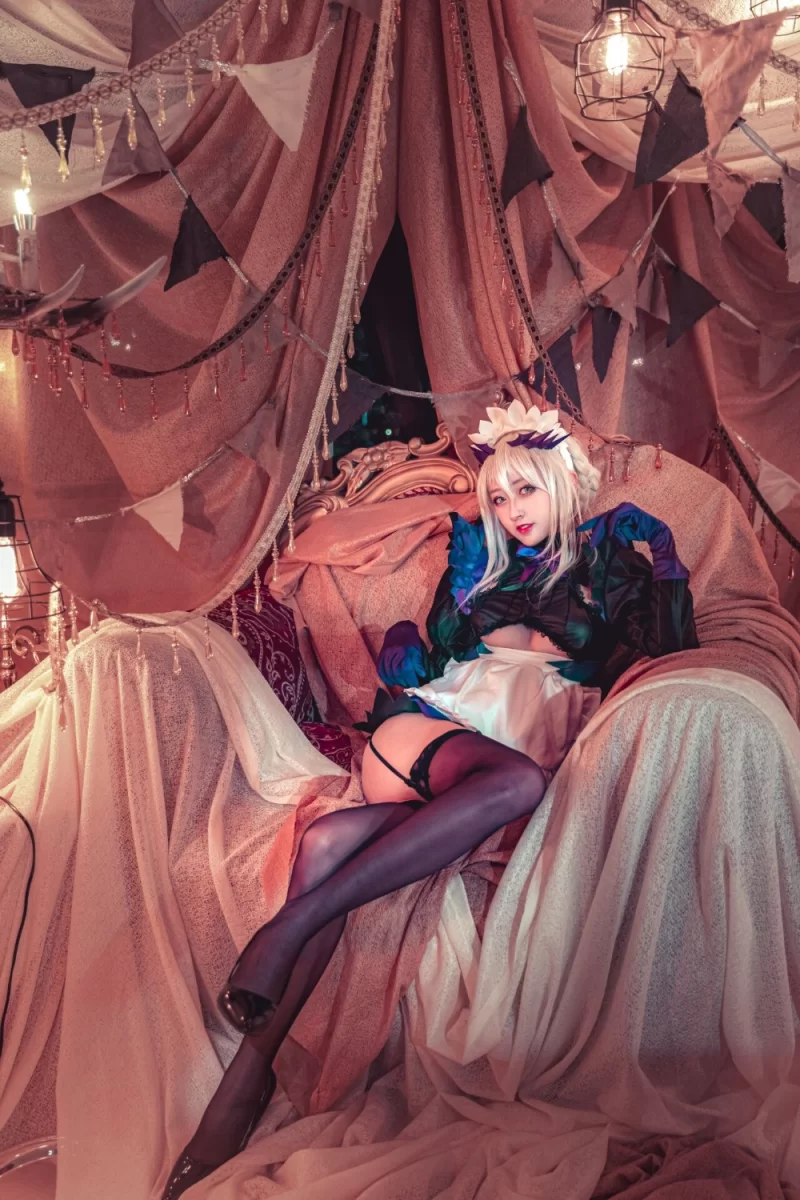 国产coser 冬马路纱－黑枪呆 [40P1V-686MB]【40P1V+686M】