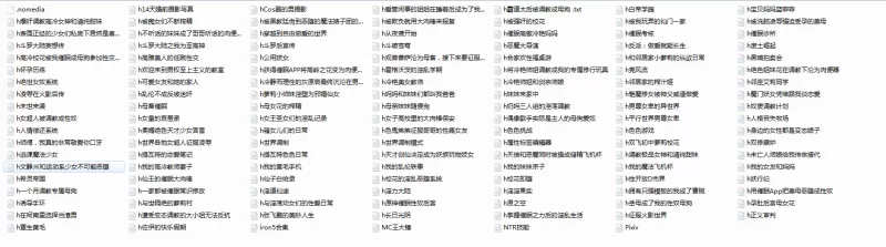 合集 小说合集，统统2币【+共55.6m】