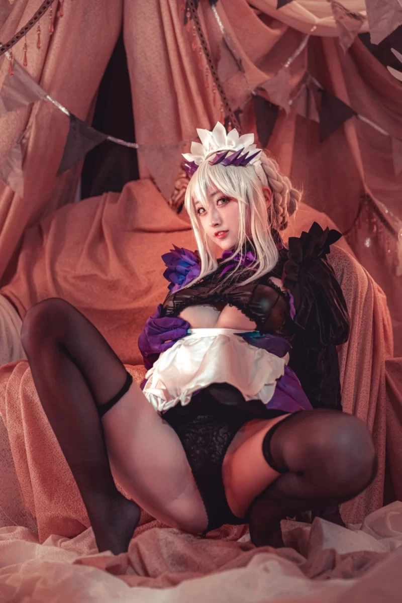 国产coser 冬马路纱－黑枪呆 [40P1V-686MB]【40P1V+686M】