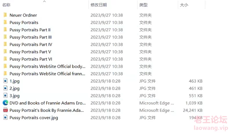 大合集 私处写真书/美穴图鉴/Pussy.Portraits.Book.Frannie.Adams【4060P++2G】