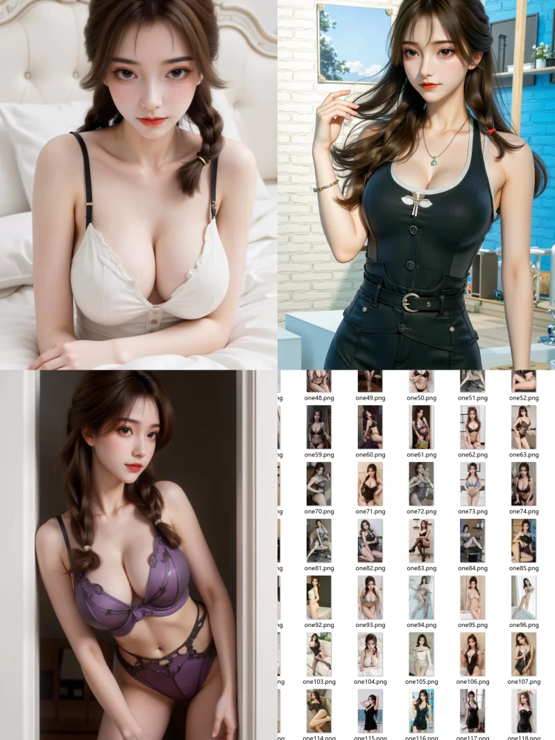 动漫 国漫女神，柳七月、公孙杏、宁姚、徐欣、清漪【5套，743P+13G】