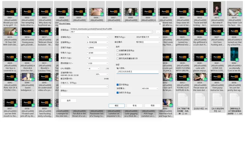 合集 ！可爱眼镜圆脸反差妹   p站AliceFox000 h合集【66V+27G】