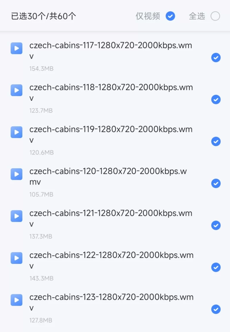 合集 Czech Cabins捷克商场偷拍系列【30v+4G】